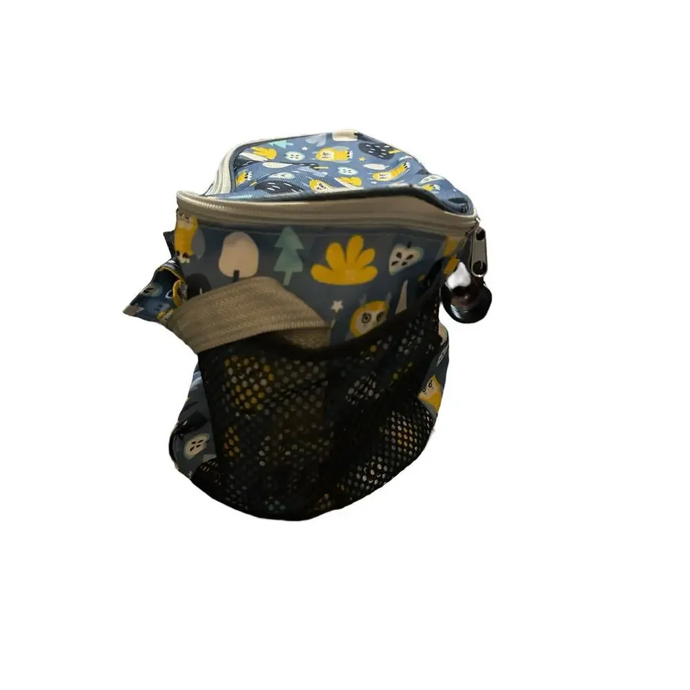 Adjustable Stroller Bag/organizer, multi pocket, owl themed
